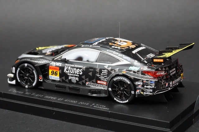 1:43 EBBRO 45651 Lexus K-tunes RC F GT3 Super GT GT300 #96 Black model car