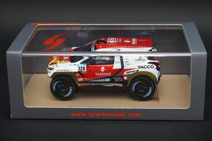 1:43 SPARK S4879 Peugeot 2008 DKR #328 Rally Dakar 2016 model car