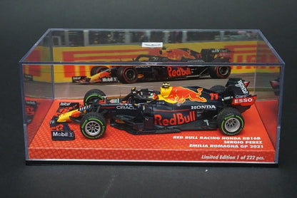 1:43 MINICHAMPS 413210111 Red Bull Racing Honda RB16B Emilia Romagna GP 2021 #11 S.Perez