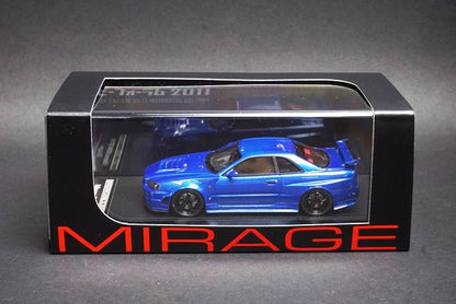 1:43 HPI 8376 MIRAGE Hobby Forum 2011 NISMO R34 GT-R Z Tune Bayside Blue