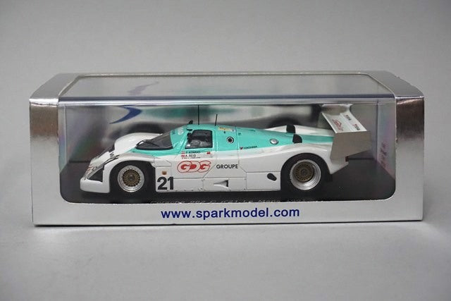 1:43 SPARK S3413 Porsche 962 C Le Mans 1991 #21 model car