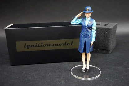 1:18 ignition model IG2048 Toyota Crown GRS180 Kanagawa Prefectural Police 001 Policewoman Figure WEB Limited