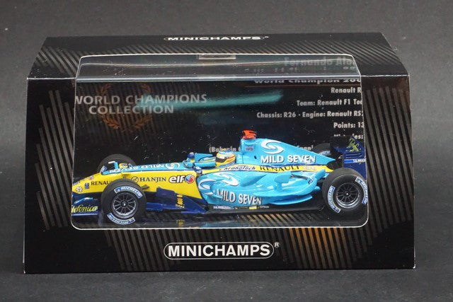 1:43 MINICHAMPS 436060001 Renault F1 Team R26 2006 World Champion #1 F.Alonso