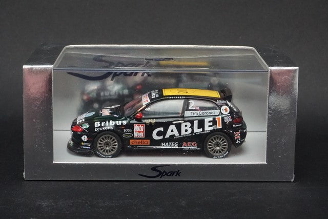 1:43 SPARK S0481 Alfa Romeo 147 GTA 2003 Winner #2 Tim Coronel