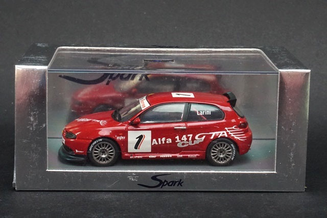 1:43 SPARK S0480 Alfa Romeo 147 GTA Cup Presentation 2003