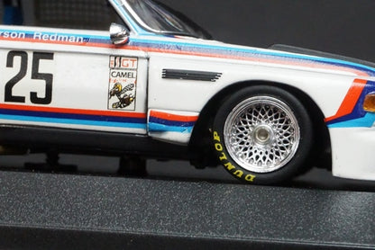 1:43 MINICHAMPS 430752925 BMW 3.5 CSL IMSA Sebring 12h Winner 1975 #25 Moffat/Stuck/Posey