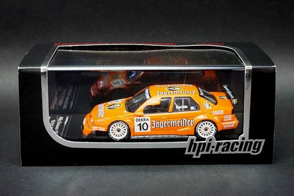 1:43 HPI 8076 Alfa Romeo 155V6 TI ITC 1996 #10 Jsgermeister model car