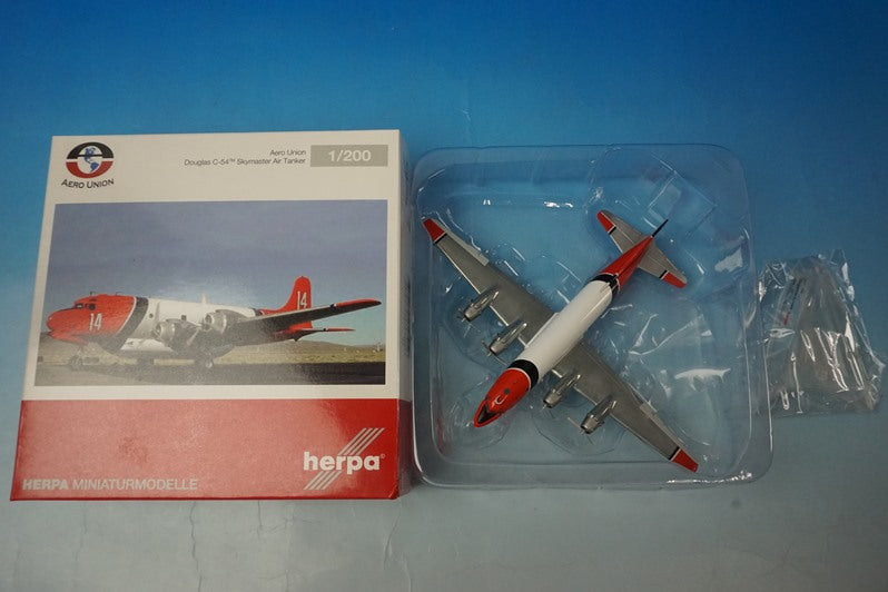 1:200 C-54 Aerounion forest fire aerial fire extinguisher 14 N62297 570954 Herpa