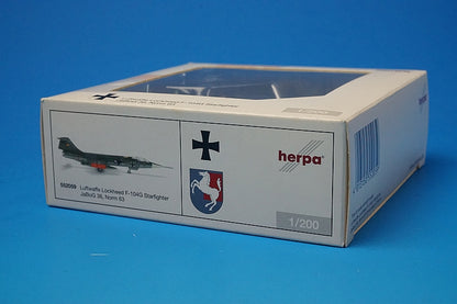 1:200 Lockheed F-104G Starfighter Luftwaffe 552059 Herpa