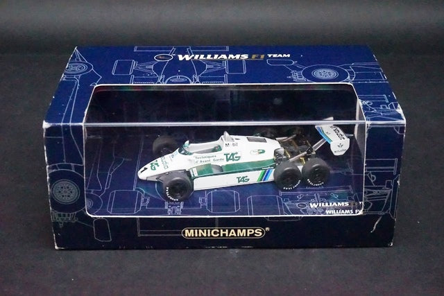 1:43 MINICHAMPS 436820699 Williams FW08B test car 1982 #1