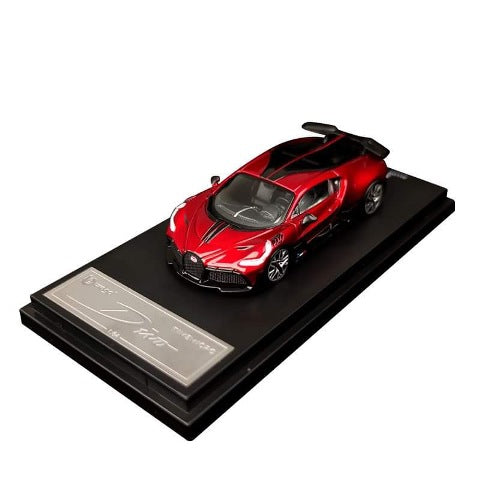 18-59159 TM Time Micro x Bburago 1:64 Bugatti Divo Red model car