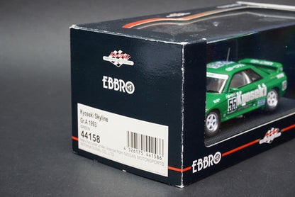 1:43 EBBRO 44158 Kyoseki Skyline Gr.A 1993 #55 Green model car