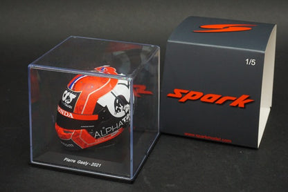 1:5 SPARK 5HF056 2021 F1 AlphaTauri P.Guthrie Helmet