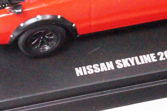 1:43 KYOSHO 03116R Nissan Skyline 2000GT-R KPGC110 WIDE WHEEL RED