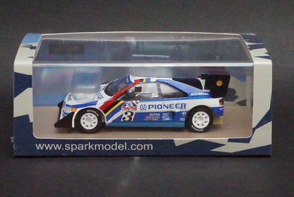 1:43 SPARK PP006 Peugeot 405 Turbo 16 Pikes Peak 1988 2nd #3