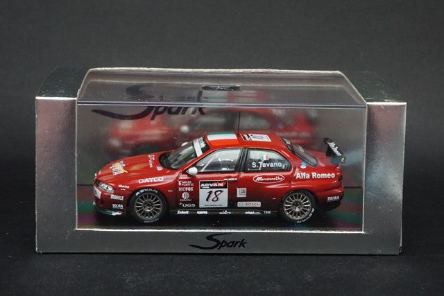 1:43 SPARK S0478 Alfa Romeo 156 WTCC 2006 #18 Salvatore Tavano