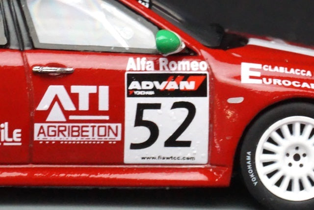 1:43 SPARK S0489 Alfa Romeo 156 WTCC 2006 #52 Elio Marchetti