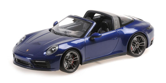 155061060 MINICHAMPS 1:18 Porsche 911 992 Targa 4 GTS 2021 blue metallic