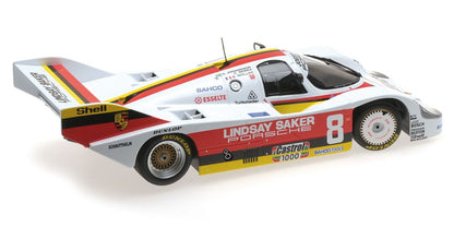 155836698 MINICHAMPS 1:18 Porsche 956K "JOEST RACING LINDSAY SAKER MOTORS" WOLLEK/SERRA/JOHANSSON 1983