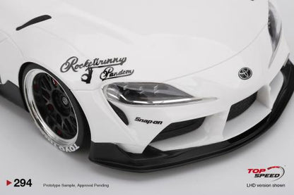 TS0294 Top Speed 1:18 PANDEM Toyota GR Supra V1.0 White