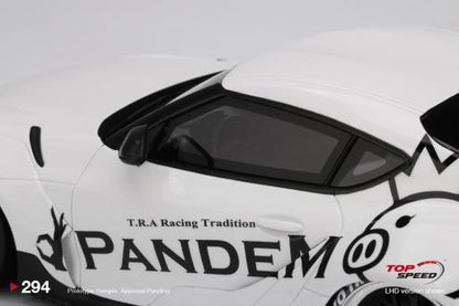 TS0294 Top Speed 1:18 PANDEM Toyota GR Supra V1.0 White