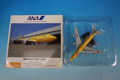 1:400 B747-400 ANA Pokemon Pikachu Jumbo JA8957 NH40010 ANA airplane model