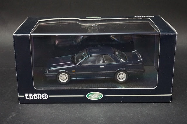 1:43 EBBRO 43616 Nissan Skyline GTR-S HR31 1986 Dark Blue model cars