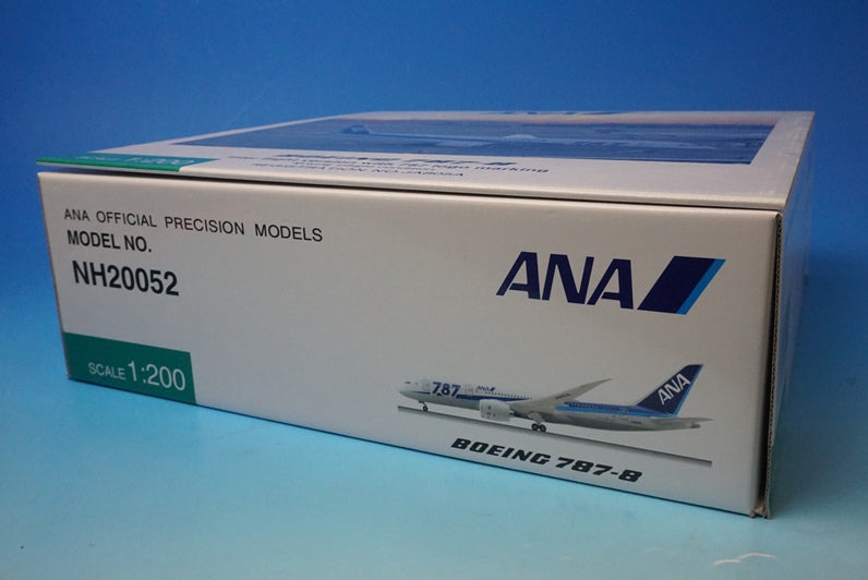 1:200 B787-8 ANA international flight specification machine aerial attitude main wing JA805A NH20052 ANA