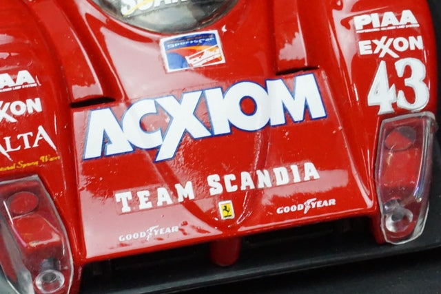 1:43 MINICHAMPS 430977643 Ferrari 333 SP Sebring 12h 1997 #43 Velez/Morgan/Morgan/Evans model car