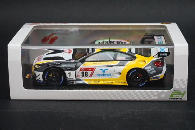 1:43 SPARK SG562 BMW M6 GT3 ROWE Racing Nurburgring 24h 2019 #98 model car