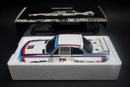 1:18 MINICHAMPS 180762959 BMW CSL 3.5 IMSA Daytona 24h Winner 1976 #59