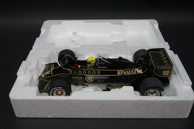 1:18 MINICHAMPS 540851812 Lotus Renault 97T A.Senna 1985 #12 model car