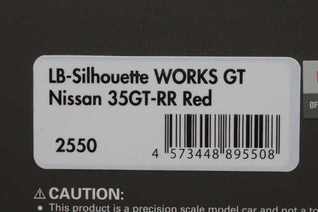 1:43 ignition model IG2550 LB Silhouette Works GT Nissan 35GT-RR Red