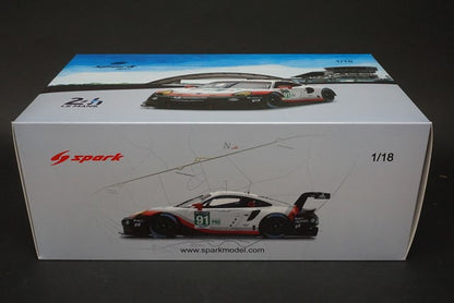 1:18 SPARK 48S329 Porsche 911 RSR Le Mans 2017 #91