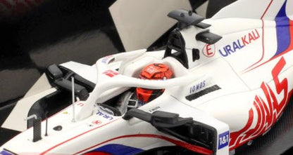 417210109 MINICHAMPS 1:43 Uralkali Haas F1 Team VF-21 Nikita Mazepin Bahrain GP2021