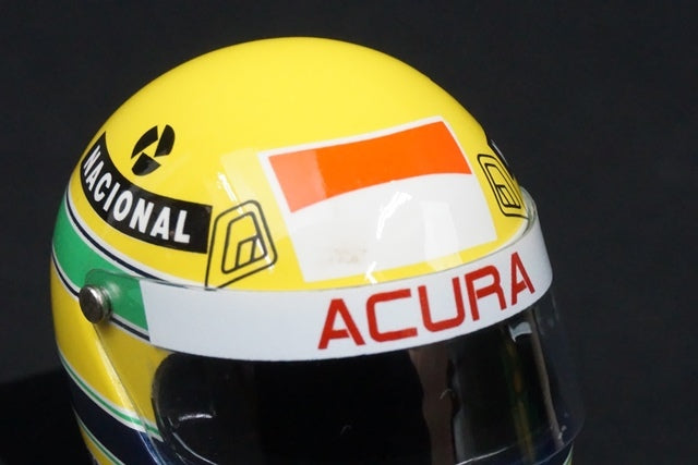 1:8 MINICHAMPS 540389027 Helmet A.Senna 1990  model car