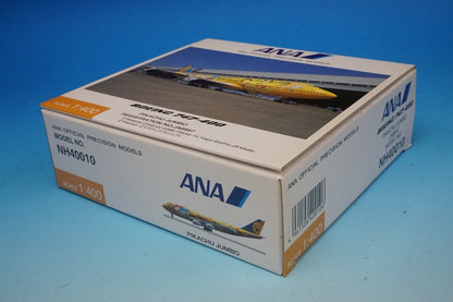 1:400 B747-400 ANA Pokemon Pikachu Jumbo JA8957 NH40010 ANA airplane model