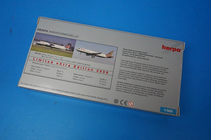 1:500 BAe146-300 A320-211 British Airways Chelsea Rose & Water Dreaming G-BZAV G-BUSJ 507196 Herpa