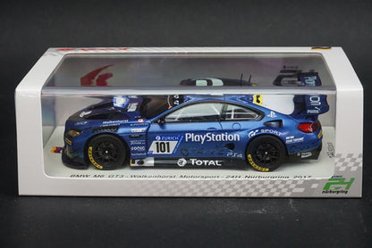 1:43 SPARK SG368 BMW M6 GT3 #101 Walkenhorst Motorsport 24h Nurburgring 2017 model car