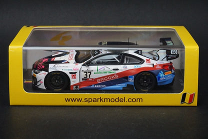 1:43 SPARK SB278 BMW M6 GT3 3Y Technology SPA 24h 2019 #37 model car