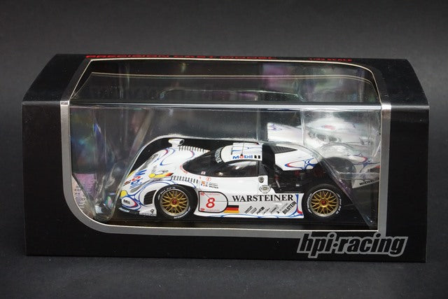 1:43 HPI 8095 Porsche 911 GT1 FIA GT 1998 #8 Mobil1 model cars