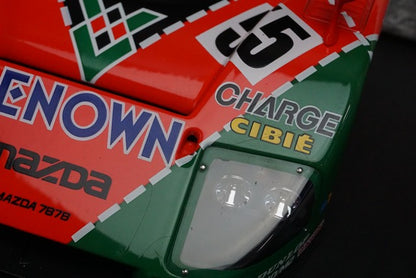 1:18 AUTOart 89142 Mazda 787B Le Mans Winner 1991 #55 with Trophy