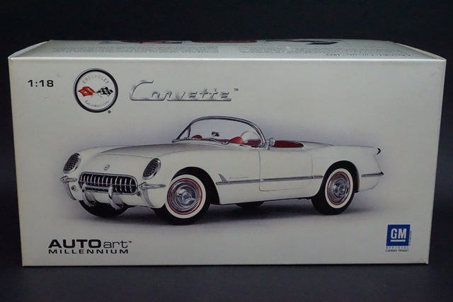 1:18 AUTOart 71081 Chevrolet Corvette 1953 POLO White