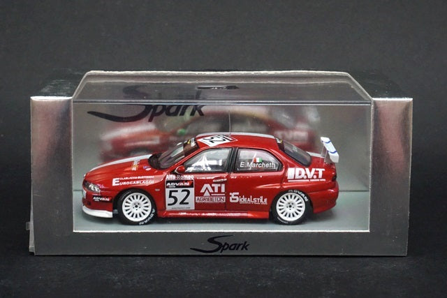 1:43 SPARK S0489 Alfa Romeo 156 WTCC 2006 #52 Elio Marchetti