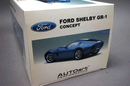 1:18 AUTOart 73073 Ford Shelby GR-1 Concept Guardsman Blue White Stripe