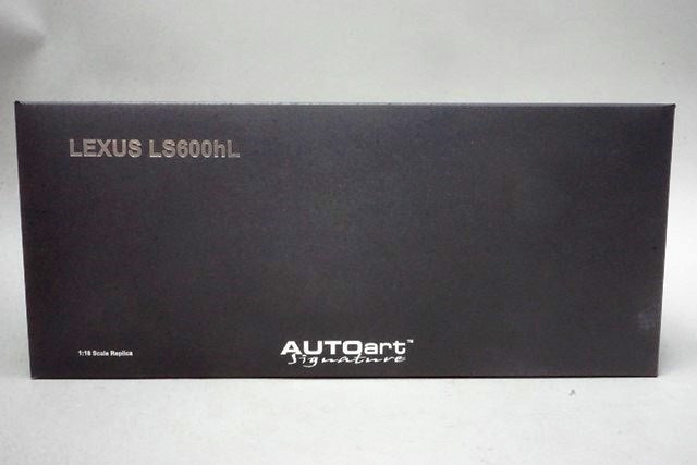 1:18 AUTOart 78842 Lexus LS600hL Black