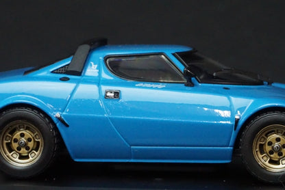 1:43 HPI 986 Lancia Stratos HF Stratare Light Blue Lancia Club Custom