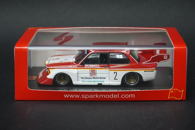 1:43 SPARK SA067 BMW 320 Gr.5 Macau Guia Race Victory H.Stuck 1980 #2