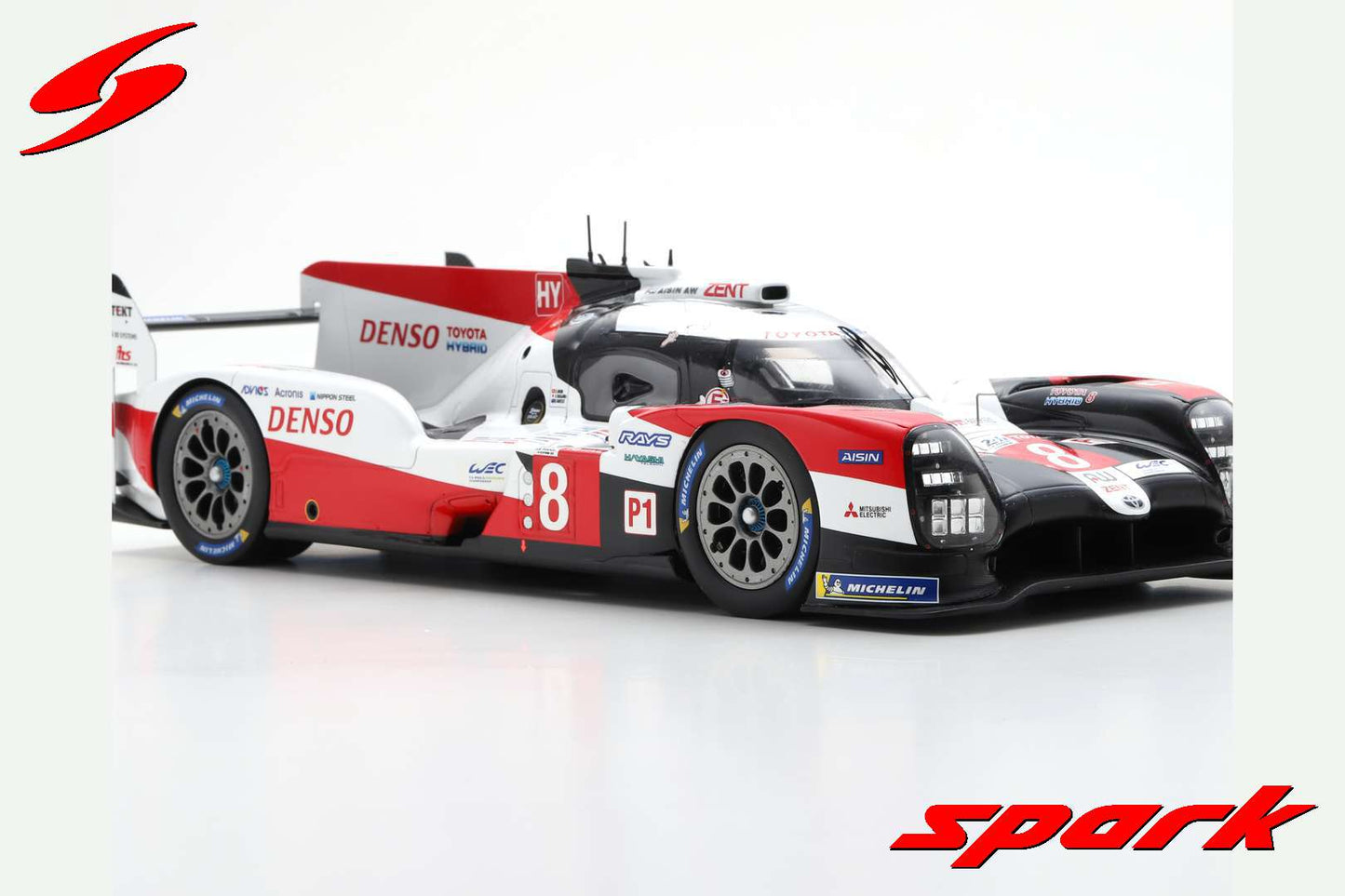 18LM20 SPARK 1:18 Toyota TS050 Hybrid #8 GAZOO Racing Winner 24h LM Le Mans E MANS 2020