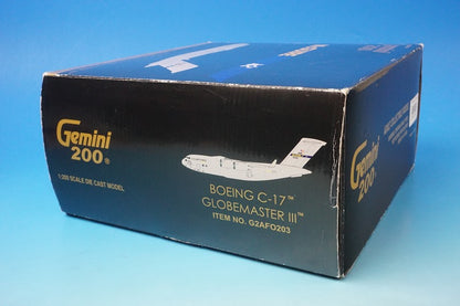 1:200 C-17 Globemaster III USAF 305th AMW Maguire Air Force Base G2AFO203 Gemini